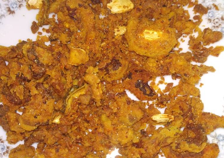 Recipe of Quick Karela fry(bitter gourd fry)