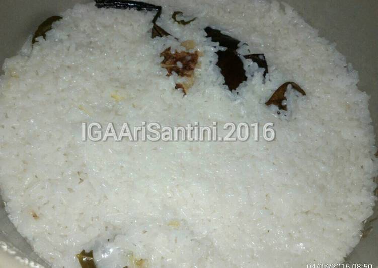 Resep Nasi Uduk Rice Cooker Anti Gagal