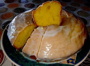 Una foto de Torta 1234 con crema