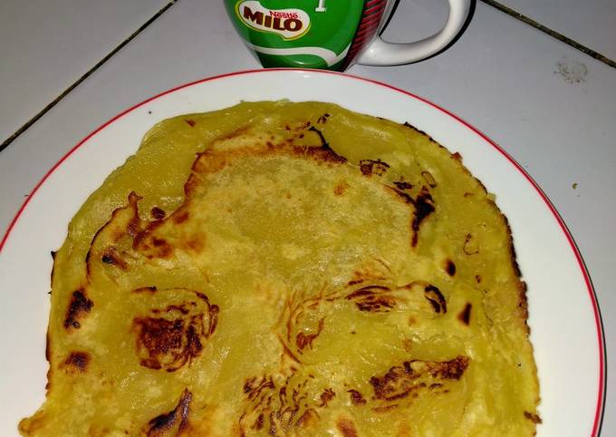 Resep Roti parata 3bahan saja Resep Roti parata 3bahan saja