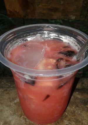 Foto resep Es blewah cincau