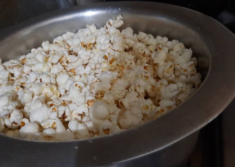 How to Make Super Quick Homemade POP CORNS ❤