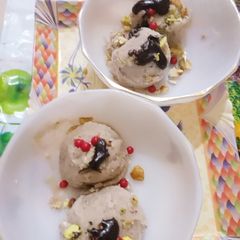 Banana ice ceam A picture of Banana ice ceam.