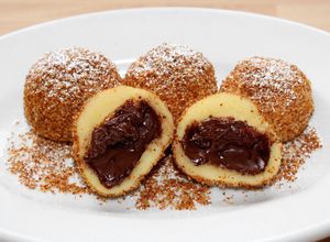 Nutellás gombóc recept fotója