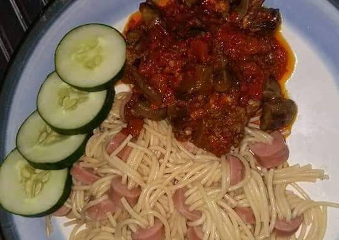 Sausage spaghetti