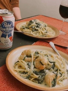 A picture of Shrimp Scampi.