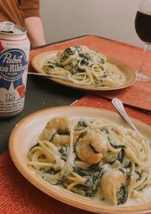 A picture of Shrimp Scampi.