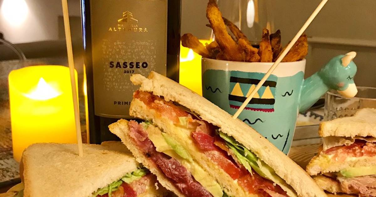 Ricetta Duck Club Sandwich con patate dolci al forno di Giorgia Nanut ...