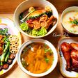 Mâm cơm bổ dưỡng và ngon miệng
