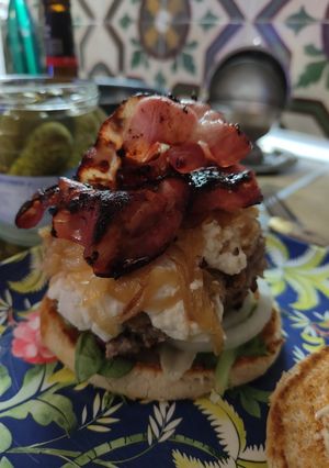 Una foto de "Mer-burger"
