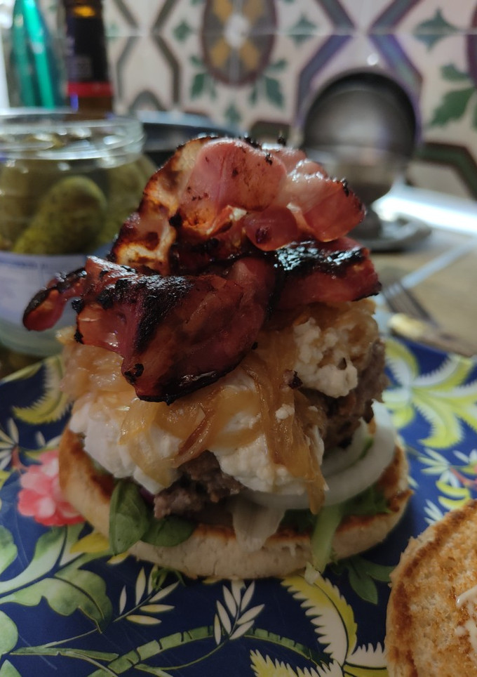 Una foto de "Mer-burger"