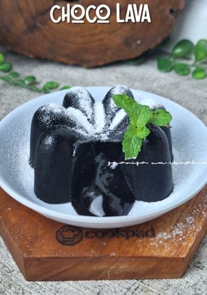 Foto resep Choco Lava / Molten Cake (Kukus)