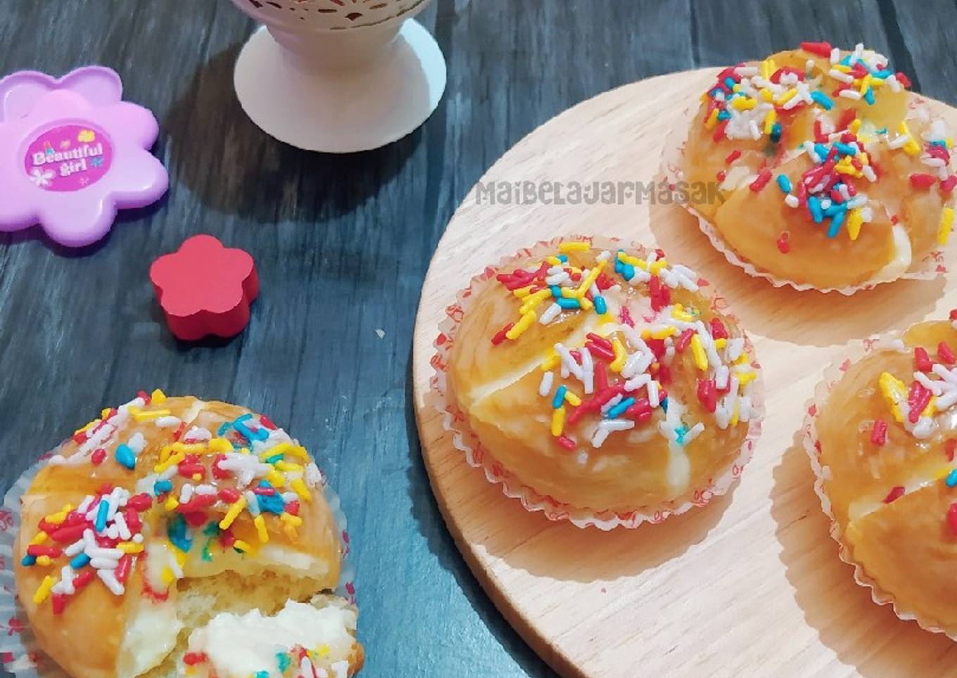 Cheesecake with a cup