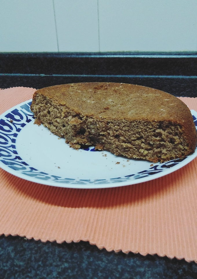 Una foto de Bizcocho de chocolate y avellanas