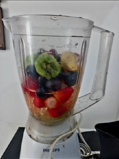 Una foto de Licuado multifrutal