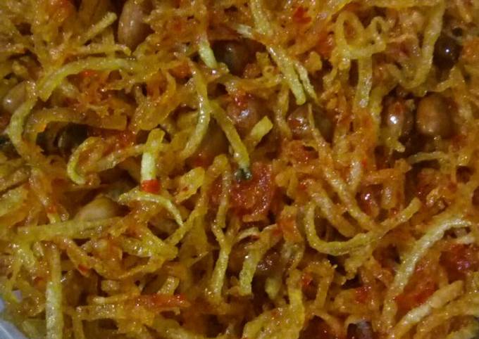 Resep: Kentang kacang Mustofa Irit Untuk Jualan
