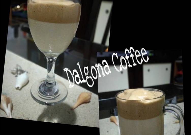 Resep Dalgona Coffee Anti Gagal