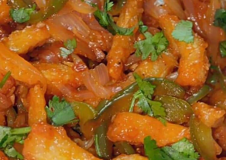 Recipe of Any-night-of-the-week Honey chilli potato