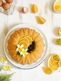 صورة لوصفة كيكة البرتقال