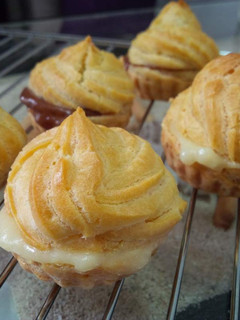 Foto resep Kue sus / soes vla vanila coklat ala vietta ranie