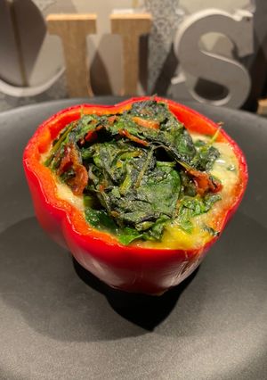 Une photo de Poivrons farci veggie