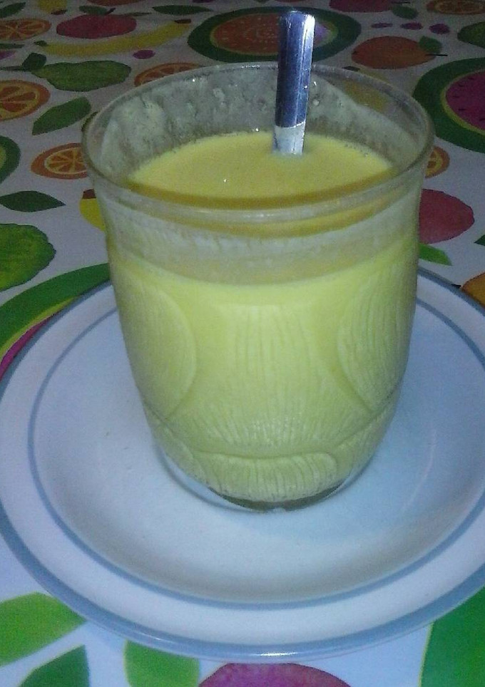 Una foto de Leche dorada