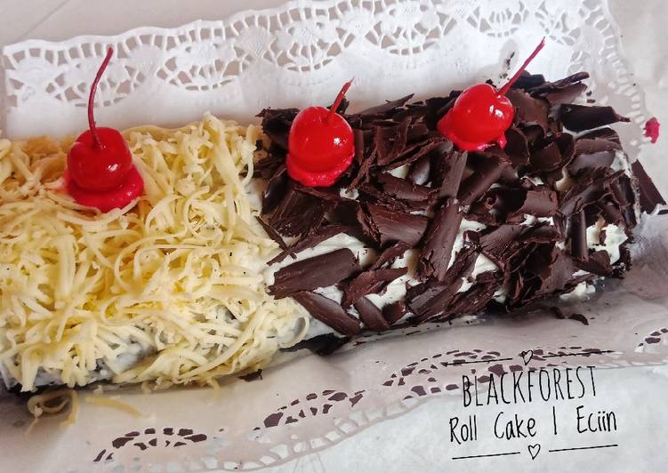 makanan Blackforest Roll Cake Anti Gagal