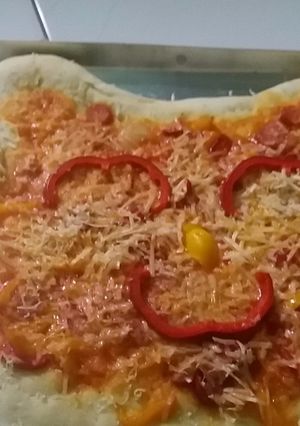 Foto resep Pizza kephello kitty