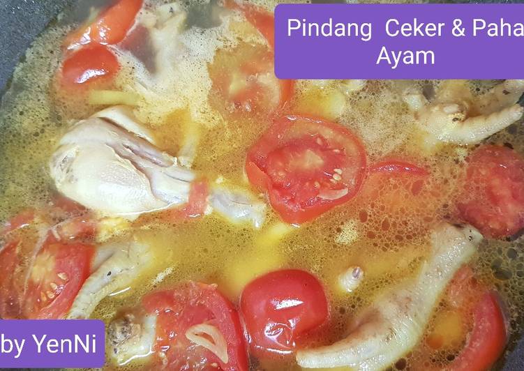 Resep Pindang Paha &amp; Ceker Ayam Anti Gagal