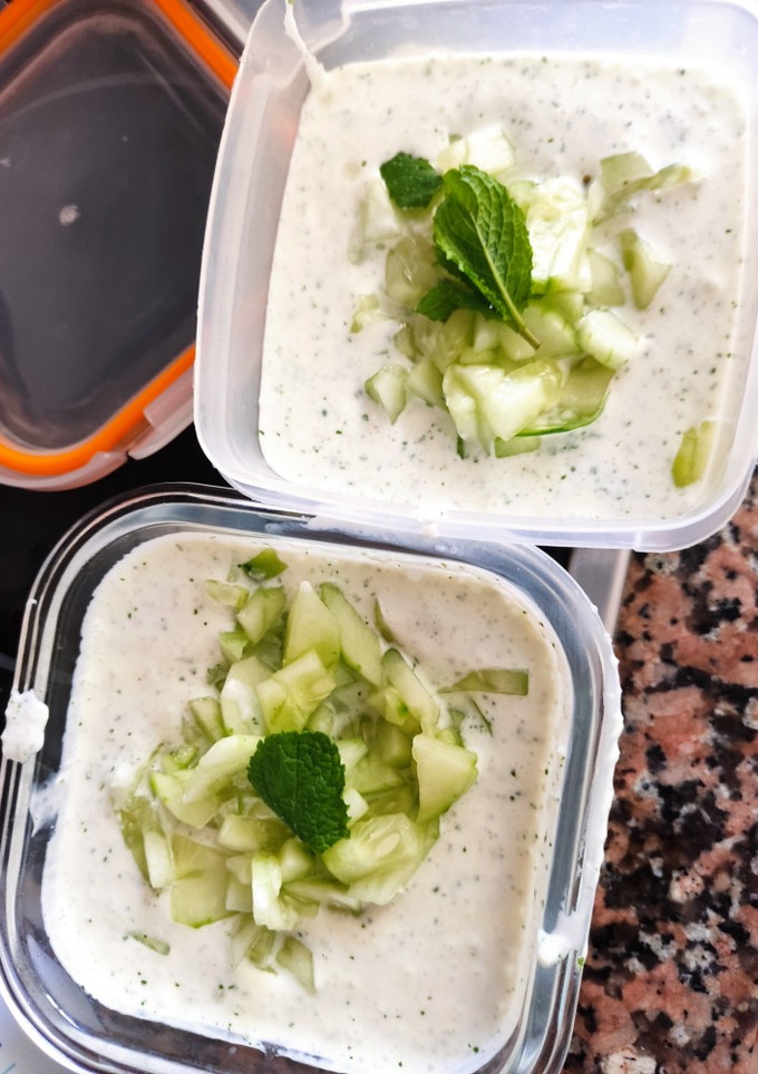 Una foto de Salsa tzatziki