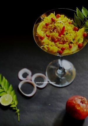 A picture of Chirer Pulao or Poha Pulao.