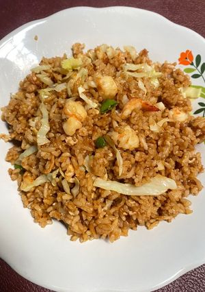 Foto resep Nasi goreng udang teri