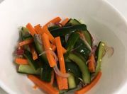 Gambar acar timun carrot