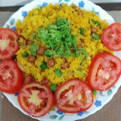 Aloo Poha A picture of Aloo Poha.