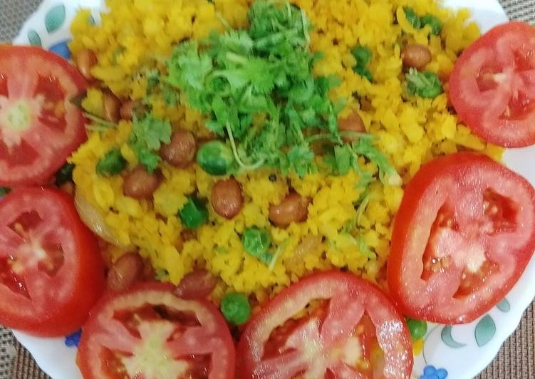 Steps to Prepare Homemade Aloo Poha