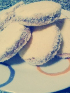 Una foto de Alfajores de maizena