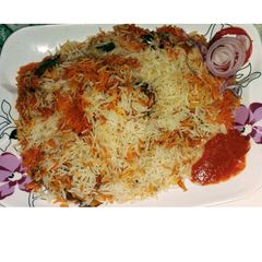A picture of Briyani.