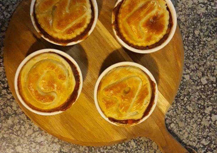 Steps to Make Any-night-of-the-week Mini Pot Pies