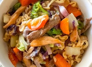 Foto de Yakisoba de Carne e Frango