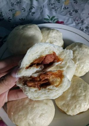 Foto resep Bakpau isi ayam kecap