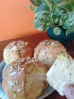 Foto resep Korean garlic cheese bread
