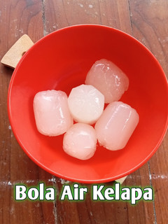 Foto resep Bola Air Kelapa