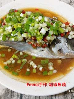 剁椒魚頭 的食譜成品照片