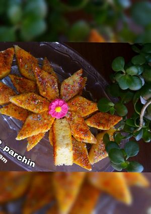 عکسی از دستور کیک شربتی (کیک بدون فر) 🌸
