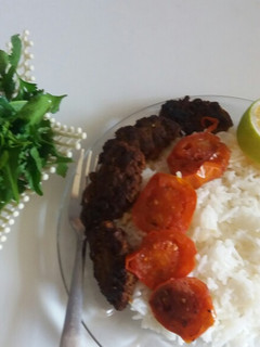 عکسی از دستور شامی کبابی با کته
