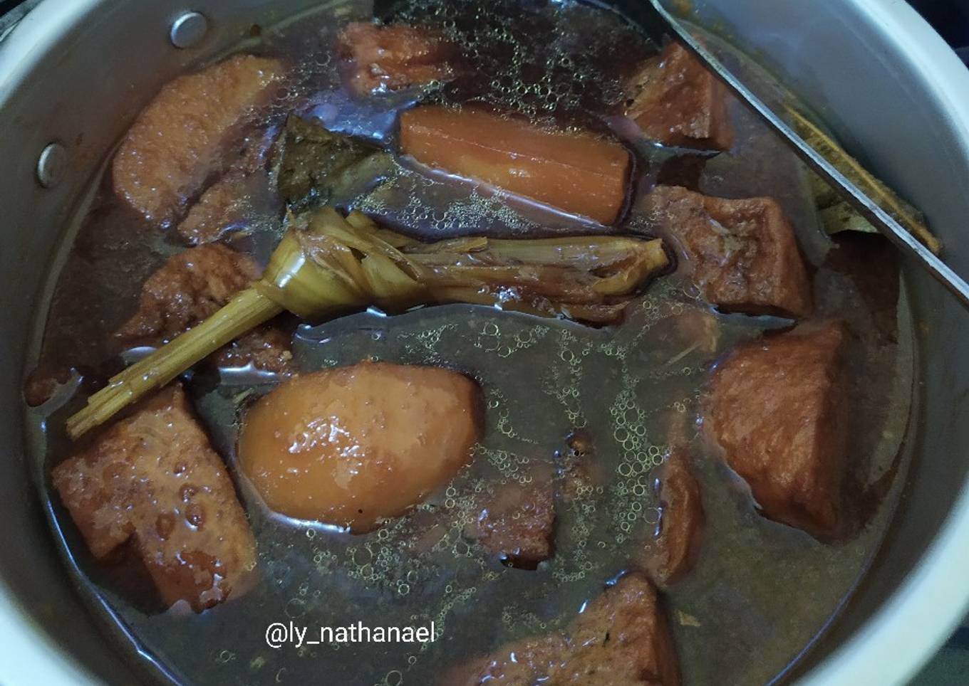 Semur Kentang Tahu ala Saya