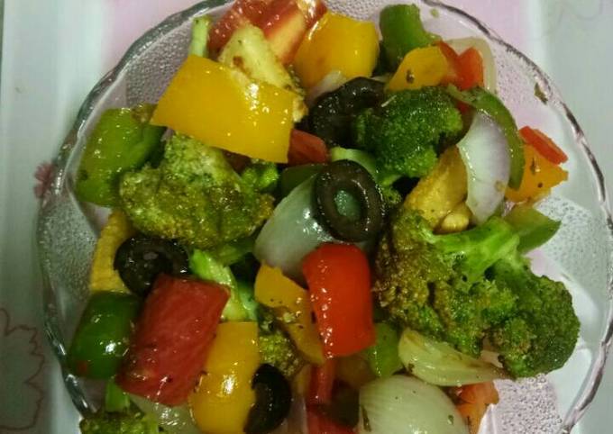 How to Make Speedy Garden fresh salad