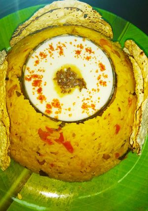 A picture of Masala khichdi.