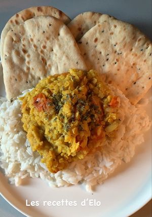 Une photo de Dahl de lentilles corail au Cookeo