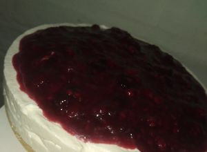 Una foto de Cheesecake frutos rojos